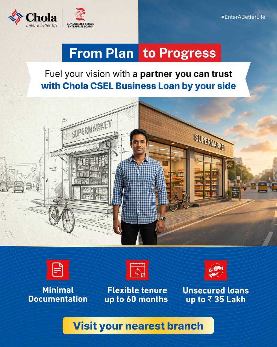 Chola Finance in Junaraopura, Kheda